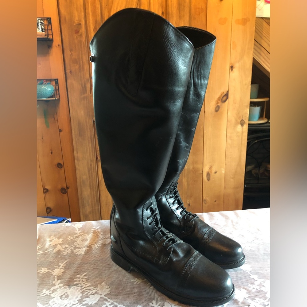 TuffRider leather riding boots